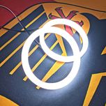 حلقه رینگ لایت چراغ جلو خودرو مدل SEF-08 مجموعه 2 عددی