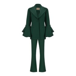 ست کت و شلوار زنانه السانا مدل برگین کد 137421