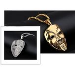 گردنبند مردانه گالری شمرون مدل جوکر کد NEC336G0