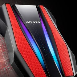 هارد اکسترنال ای دیتا مدل HD770G  ظرفیت دو ترابایت دارای رابط USB Type-A 3.2