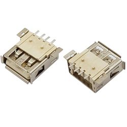 سوکت مادگی USB تایپ A روبوردی smd