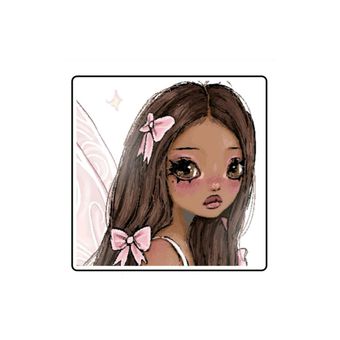 استیکر لپ تاپ مدل دختر بامزه