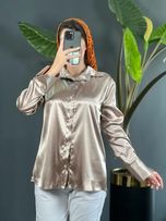 شومیز ساتن دکمه خور 1049