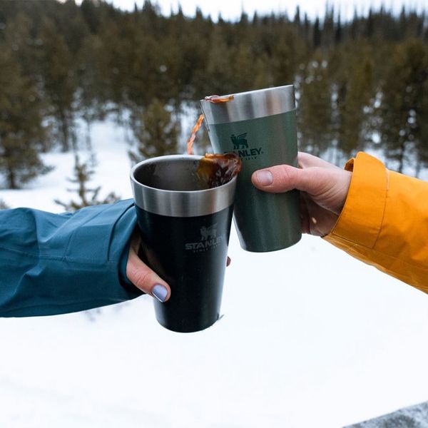 ماگ سفری استنلی مدل ADVENTURE STACKING BEER PINT کد F2022 گنجایش 0.47 لیتر