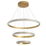 لوستر آویز شاهان تک مدل gold70b