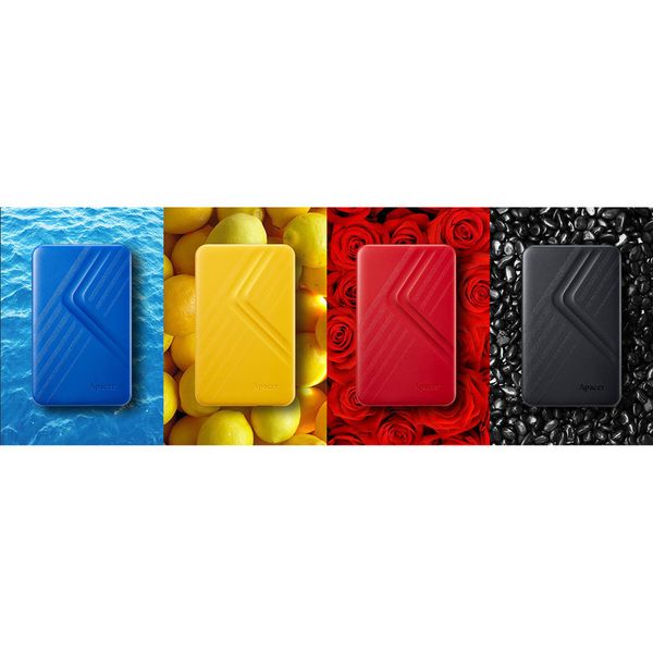 هارد اکسترنال Apacer 1TB مدل AC236 | باریک، سبک و مقاوم