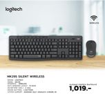 Logitech DESKTOP Wireless MK295 EN/FN