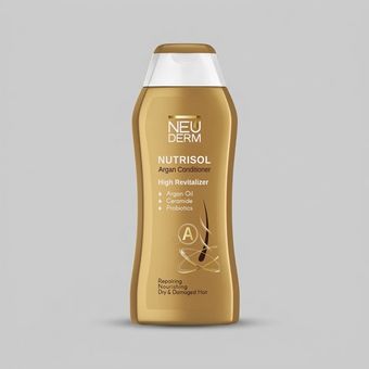 نرم کننده مو نئودرم مدل argan حجم 300 میلی لیتر
