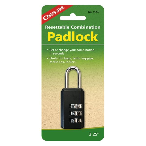 قفل چمدان و کوله پشتی کوگلان مدل Padlock کد F2022