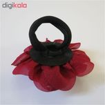 کش مو زنانه طرح گل مدل WKG-101 بسته دو عددی تک سایز*962