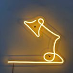 چراغ نئونی دیواری طرح چراغ مطالعه