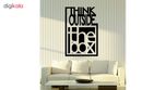 استیکر وی وین آرت طرح Think Outside the Box کد S32