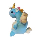 عروسک مدل دایناسور تک شاخ ارتفاع 30 سانتی متر