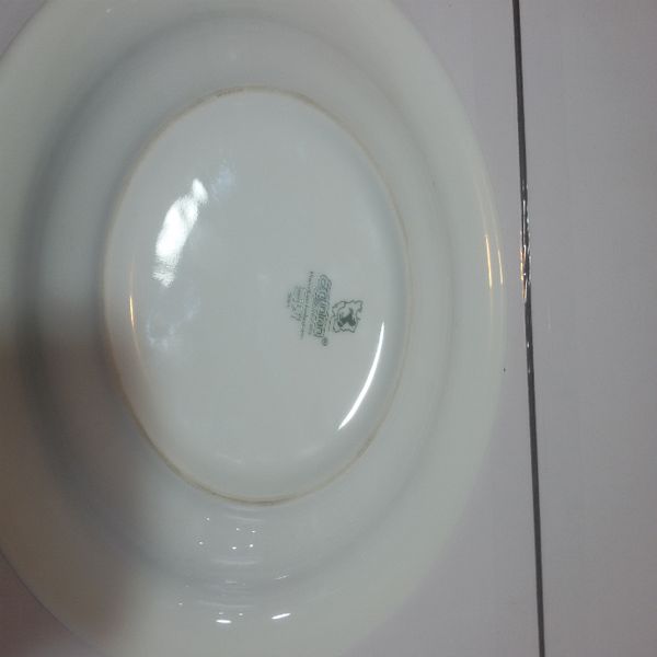 بشقاب خورش خوری چینی زرین ایران مدل هتلی 49 کد 20 درجه عالی بسته 6 عددی