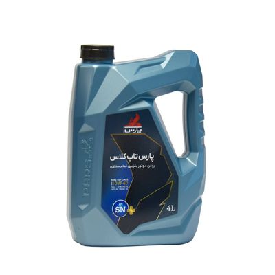 روغن موتور خودرو پارس تاپ کلاس مدل 10W-40 حجم 4 لیتر