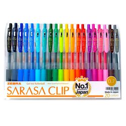 روان نویس با قطر نوشتاری 0.7 میلیمتر مدل ساراسا کیفی بسته 20 عددی