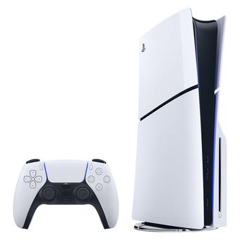 کنسول بازی سونی مدل PlayStation 5 Slim ریجن اروپا سری 2016A نسخه دیسک‌خور ظرفیت یک ترابایت