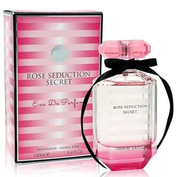 ادکلن فرگرانس ورد رز سداکشن سکرت بامبشل Fragrance World Rose Seduction Secret حجم 100 میل