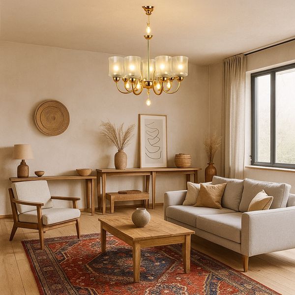 لوستر 7 شعله شاهان تک مدل 45.21.B