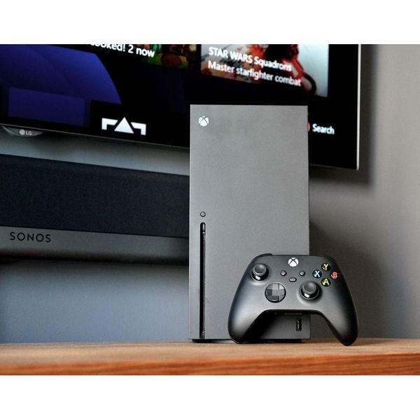 کنسول بازی مایکروسافت مدل Xbox Series X ظرفیت 1 ترابایت به همراه دسته اضافی