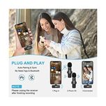 ست میکروفن یقه ای بیسیم مدل K9 Dual Lightning