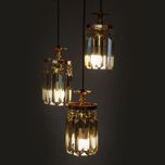 لوستر سقفی شاهان تک مدل نخل