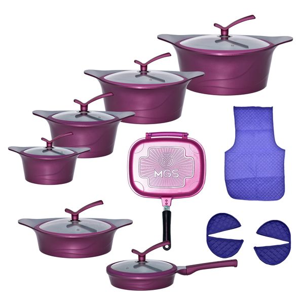 سرویس پخت و پز 19 پارچه ام جی اس مدل کره ای C