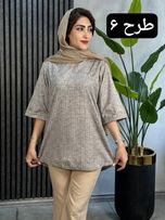 مانتو‌لینن دینا کد 1836