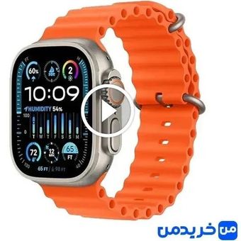 ساعت هوشمند T8000 Ultra3 با بدنه آلومینیومی و بند سیلیکونی