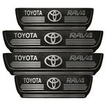 برچسب پارکابی خودرو مهدیار طرح چرم کد pka1030 مناسب برای تویوتا rav4 بسته 4 عددی*582