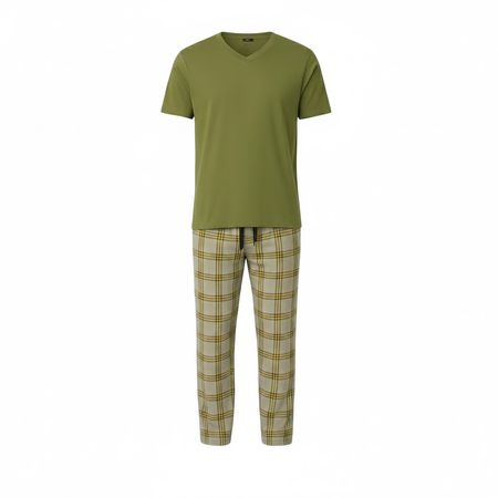 ست تی‌شرت آستین کوتاه و شلوار راحتی مردانه مدل MDSS-CH4840