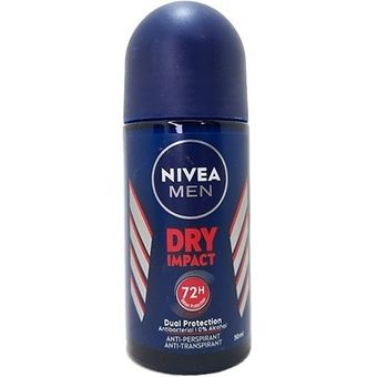 مام رول ن*-ی--vو*ا دئودرانت مردانه (اصل) درای ایمپکت 72 ساعته 50 میل ا Deo Roll Dry Impac 72h For Men 50ml