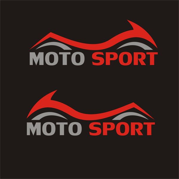 برچسب بدنه موتورسیکلت لیزارد مدل اسپورت طرح moto sport کد LZD-1021 بسته 2 عددی
