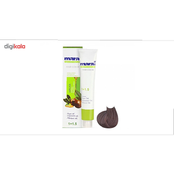 رنگ مو مارال سری دودی مدل بلوند دودی تیره شماره 6.1