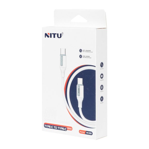 کابل تبدیل USB-C نیتو مدل NC308 طول 1 متر