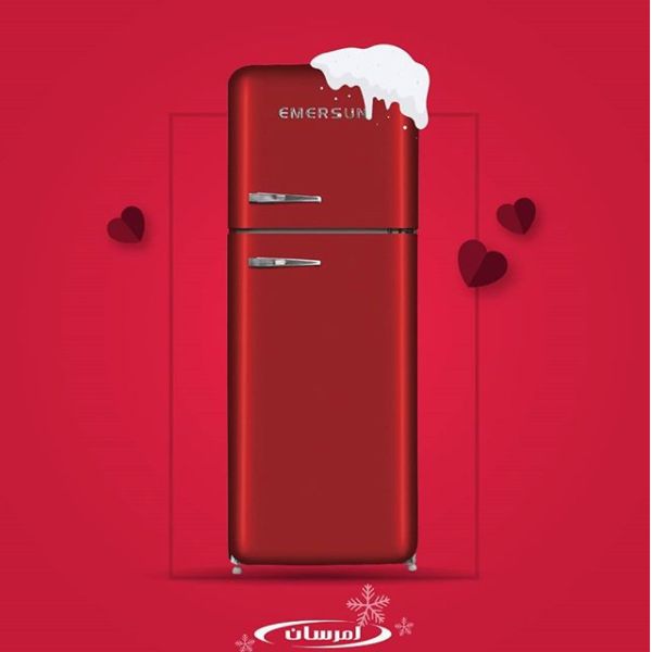 یخچال و فریزر 16 فوت امرسان مدل CB16CLA-C01