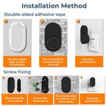 زنگ بی سیم مدل ML008-B به همراه شستی