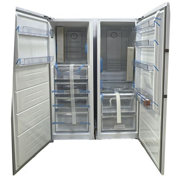 یخچال فریزر دوقلو 32 فوت جی پلاس مدل GRF-P2736-FW/LW، دارای سرمایش و انجماد سریع، با ارتفاع 185، پهنای 119 و عمق 65 سانتی متر، م