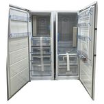 یخچال فریزر دوقلو 32 فوت جی پلاس مدل GRF-P2736-FW/LW، دارای سرمایش و انجماد سریع، با ارتفاع 185، پهنای 119 و عمق 65 سانتی متر، م