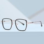 فریم عینک طبی چند ضلعی مدل TJ815C01P81 مناسب برای صورت گرد و بیضی