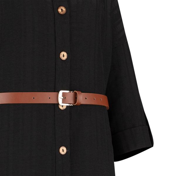 مانتو زنانه السانا مدل واران کد 220201 رنگ مشکی