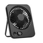 پنکه شارژی رومیزی مدل  summer 2025 ظرفیت 1200 میلی آمپر ساعت