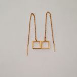 گوشواره زنانه مدل بخیه ای