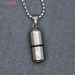 گردنبند مردانه طرح کپسول عشق کد gd02*701