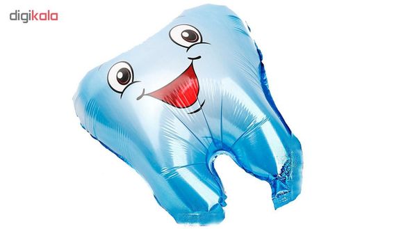 بادکنک فویلی طرح دندان