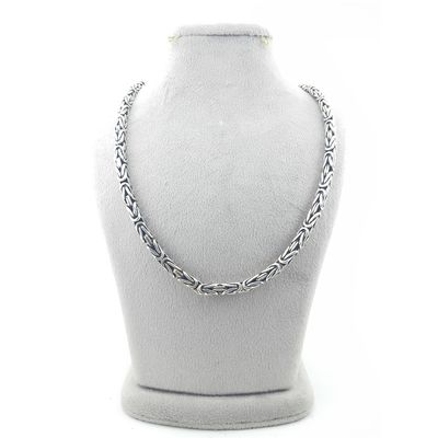 زنجیر نقره مردانه کد marii76.14