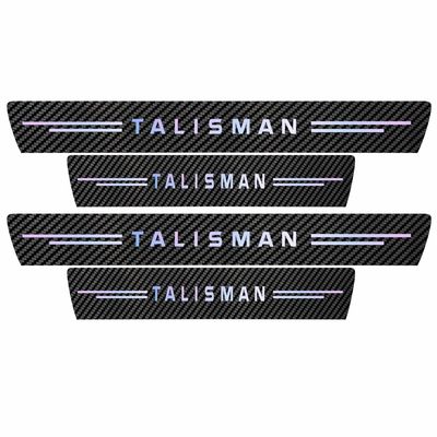 برچسب پارکابی خودرو سولگی مدل کربن کد J43 مناسب برای TALISMAN بسته 4 عددی