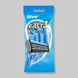 خود تراش سیلور مدل Fast3 بسته 4 عددی