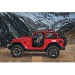 برچسب بدنه خودرو لیزارد مدل آفرود طرح 4x4 کد LZD-770 بسته دو عددی