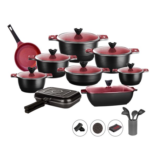 سرویس پخت و پز  گرانیتی 26 پارچه کاندید مدل اوربیت